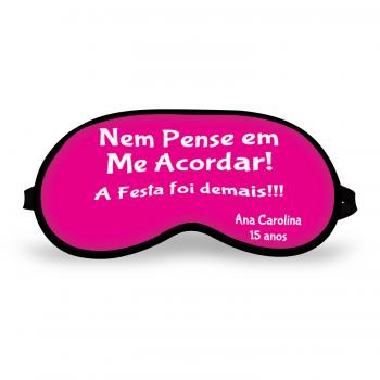 Máscara de dormir Personalizada 1